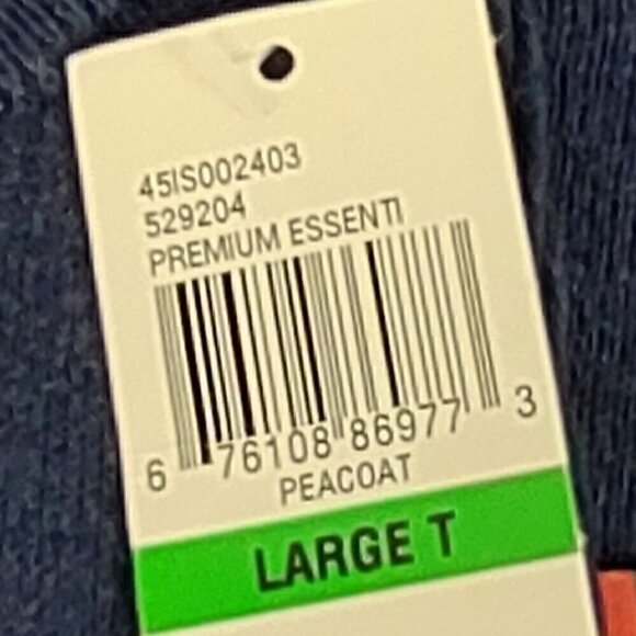 Izod Big & Tall Natural Stretch Blue Sleeveless Sweater Vest Size Large T (NWT) - Picture 11 of 12